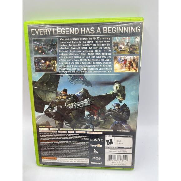 Halo Reach (Mircosoft Xbox 360, 2010) Complete and Tested - Picture 6 of 6